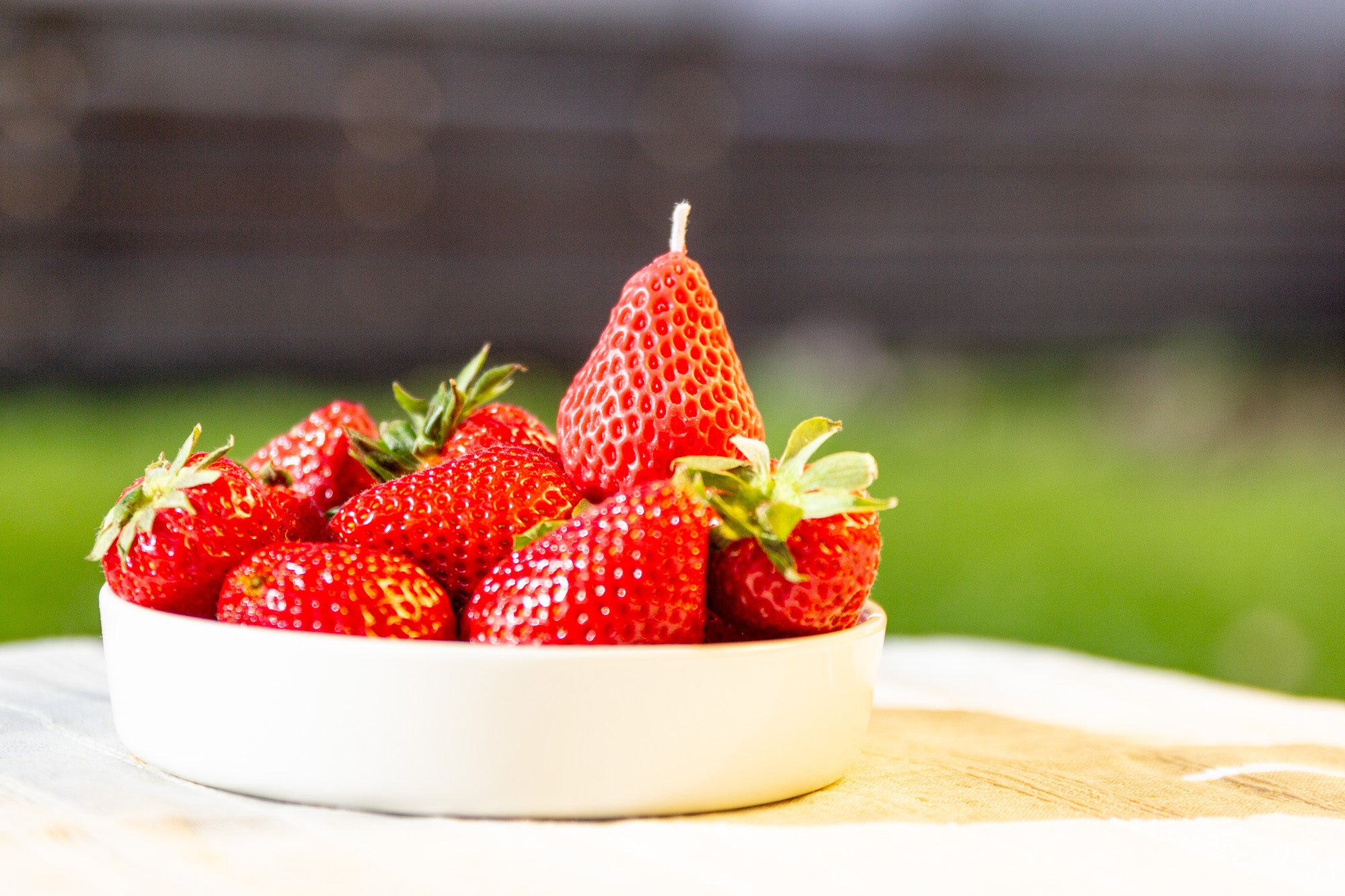 Strawberry Candle - Pack of 6